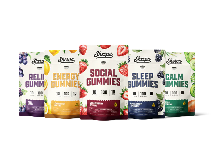 Sherpa Gummy Variety Pack – 5 Pack