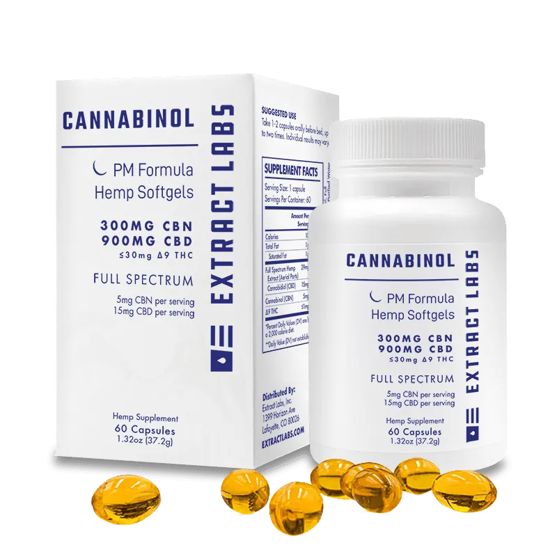 Extract Lab Nighttime Softgel Capsules